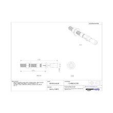 Load image into Gallery viewer, Wej-It Ankr-TITE AT Wedge Anchor, Carbon Steel, Zinc Plated Finish, Meets QQZ-325Z Type II Class 3 and GSA FFS-325 Group II Type 4 Class 1 Specifications, 1/2" Diameter, 5-1/2" Length, 3-3/4" Threaded Length (Pack Of 10)