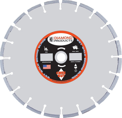 Diamond blades for walk behind saw - 26 and 30