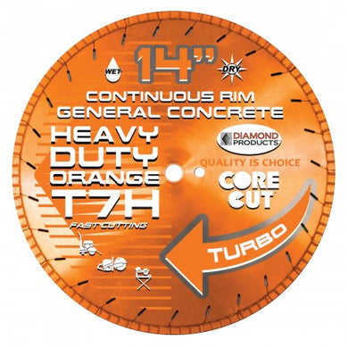 Diamond Dry Cut Blade Turbo T7B 7