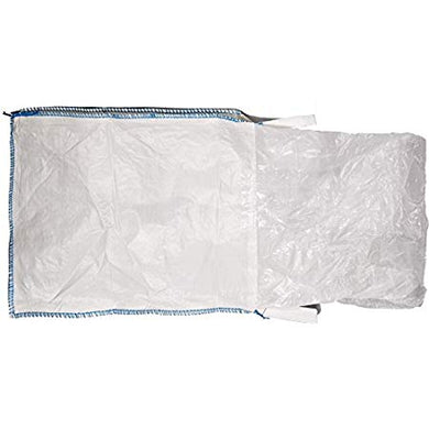 Mutual 14981 Polypropylene Bulk Bag, 3000 lbs Capacity, 3' Length x 3' Width x 3' Height