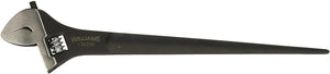 Construction Wrench, Adjustable Spud, 15 inch WILLIAMS 13625A