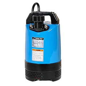 Tsurumi LB-800; Slimline Portable dewatering Pump, 1hp, 115V, 2" Discharge