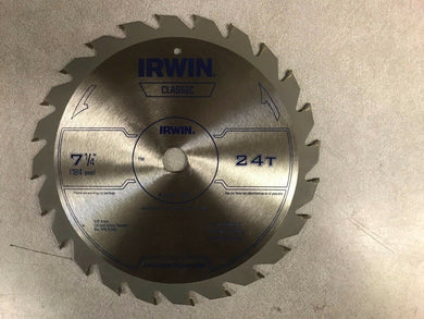 Irwin Classic Carbide Tipped Circular Saw Blade-7-1/4