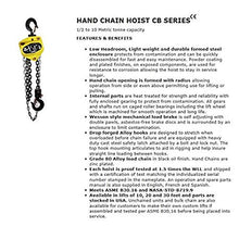 Load image into Gallery viewer, All Material Handling CB020-20-18 Badger Manual Chain Hoist, 2 Ton, 20&#39; Lift, 18&#39; Drop