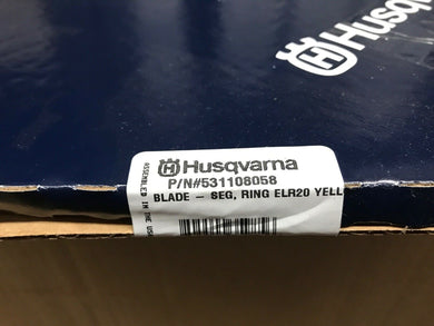 HUSQVARNA CONSTRUCTION-5<wbr>31108058 ELR20 Ring Saw Blade