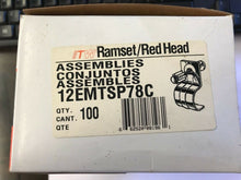 Load image into Gallery viewer, Ramset 1/2&quot; EMT Conduit assemblies on a 7/8&quot; pin- Box of 100