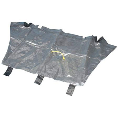 Mutual 14925 Silt Sack, Non Woven Geotextile Disposal Sediment Filter Wetland Bag, 4' Length x 3' Width x 2' Height