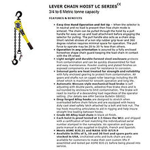 Cargar imagen en el visor de la galería, All Material Handling LC060-20 Badger Lever Chain Hoist, 6 Ton, 20&#39; Lift
