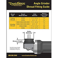 Load image into Gallery viewer, DustBuddie Universal Dust Shroud for Grinders (Cup Wheel), 5&quot;