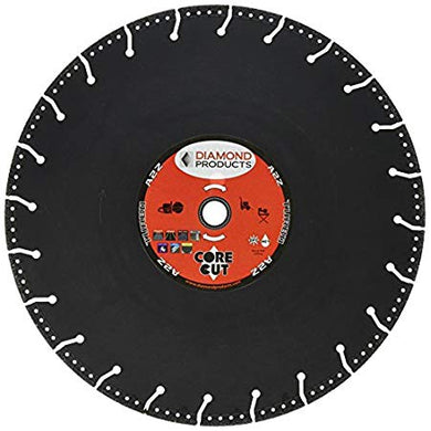 Diamond Products Core Cut 21571 14-Inch by 0.125 by 1-Inch A2Z High Speed Specialty Blade, TAZ14125