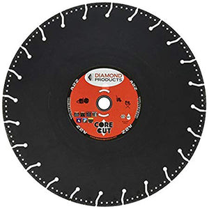 Diamond Products Core Cut 21571 14-Inch by 0.125 by 1-Inch A2Z High Speed Specialty Blade, TAZ14125